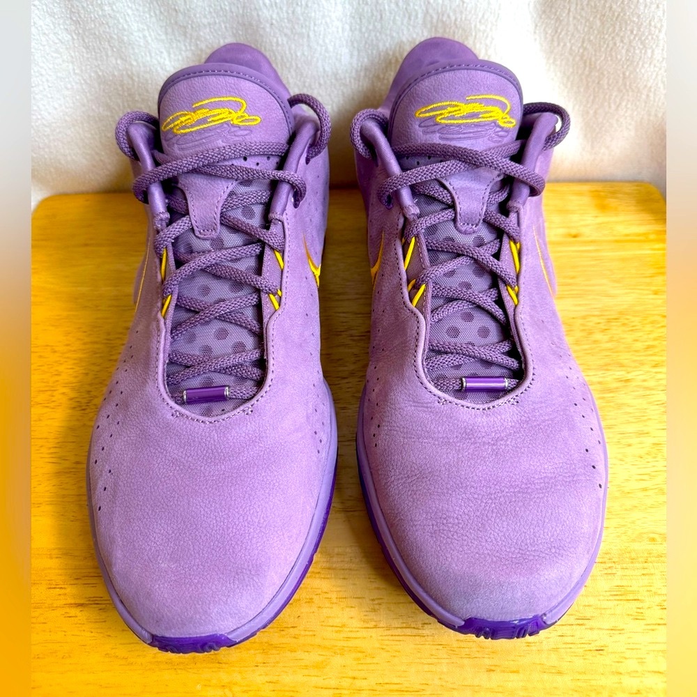 Nike LeBron 21 “Purple Rain” Violet Dust Basketball Sneakers Men’s Size 12.5 💜💛